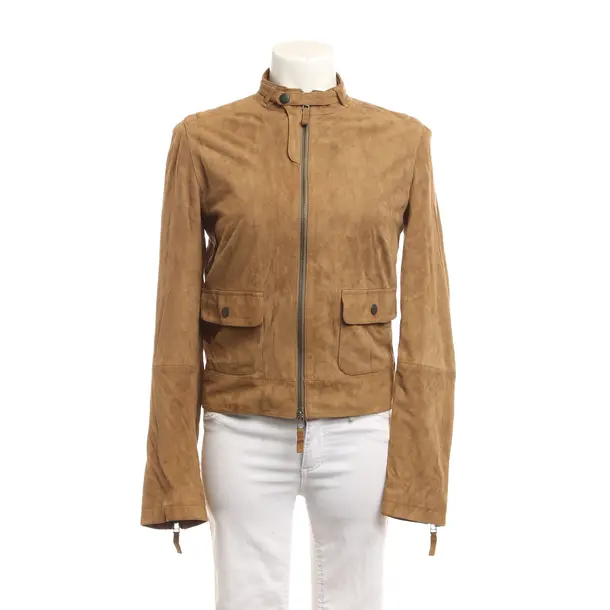 LeatherJacket, in Light Brown, Leather, Windsor
