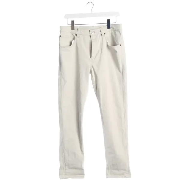 Jeans Slim Fit, in Beige, Baumwolle, Brunello Cucinelli