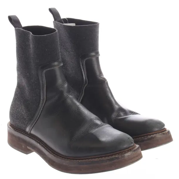 Ankle Boots, in Black, Brunello Cucinelli