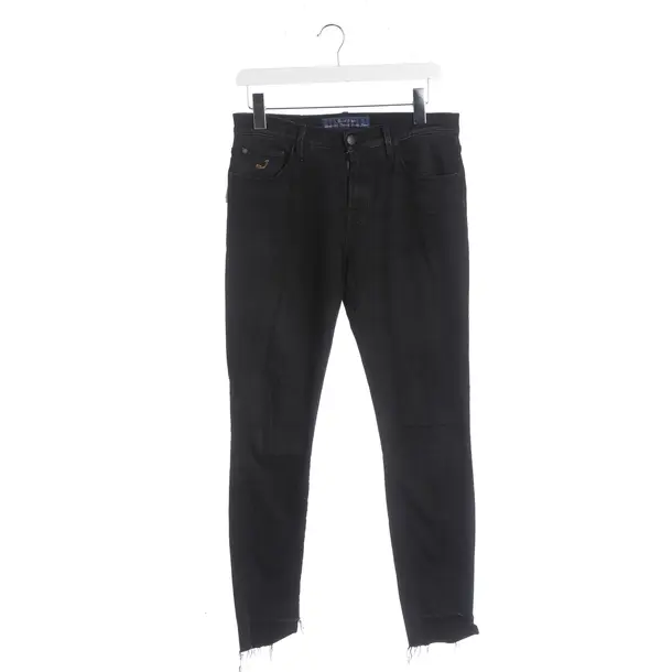 Skinny Jeans, in Black, Cotton, Jacob Cohen