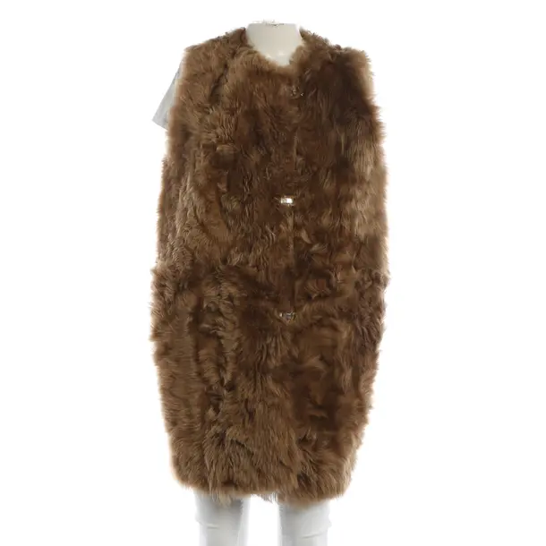 Gilet in pelliccia, in Marrone chiaro, Pelliccia, Marni