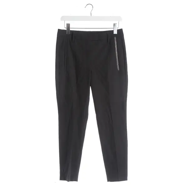 Pantaloni, in Grigio scuro, Lana, Brunello Cucinelli