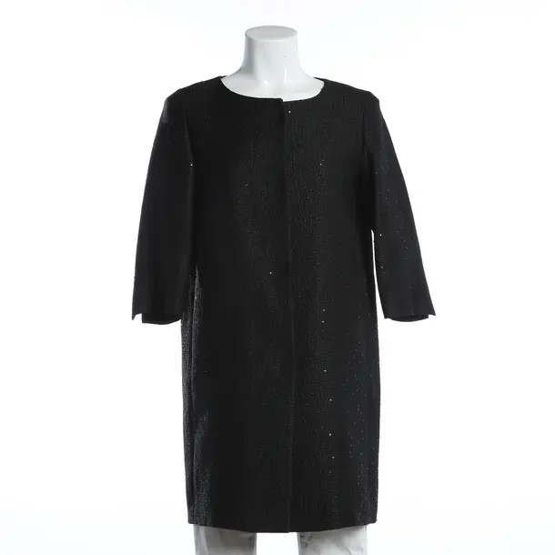 Mid-Season Jacket, in Black, Viscose, Herno