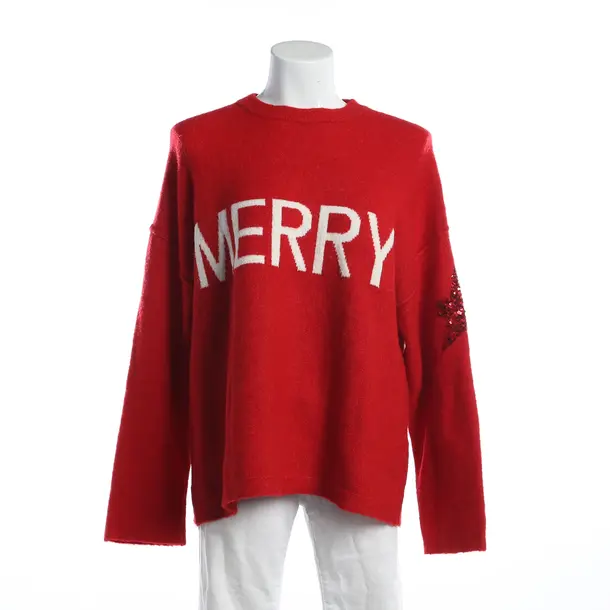 Pullover, in Rot, Wolle, Grace