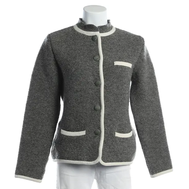 Cardigan, in Grigio, Lana, Luis Trenker