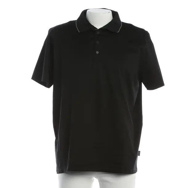 Polo Shirt, in Black, Cotton, Hugo Boss
