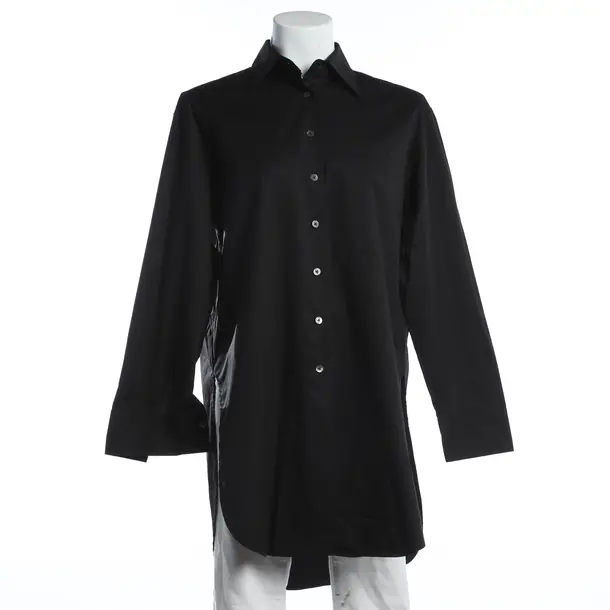 Blouse, in Black, Cotton, Van Laack