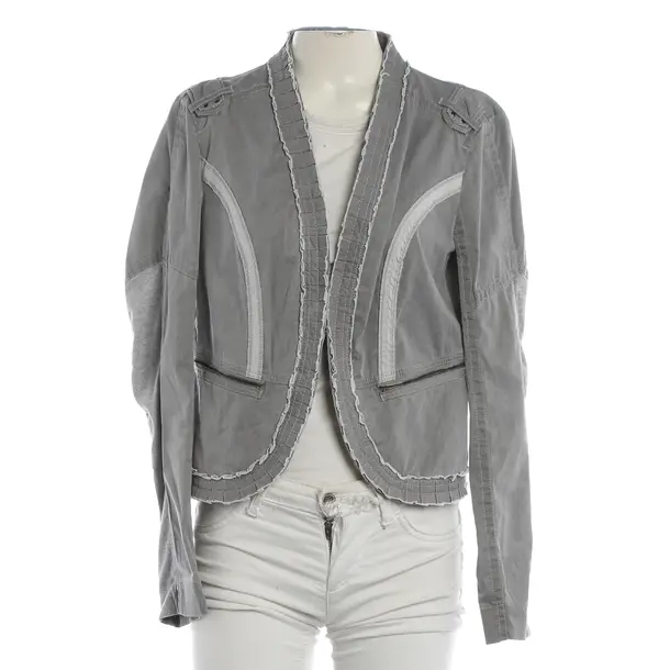 Blazer, in Grau, Baumwolle, Marc Cain