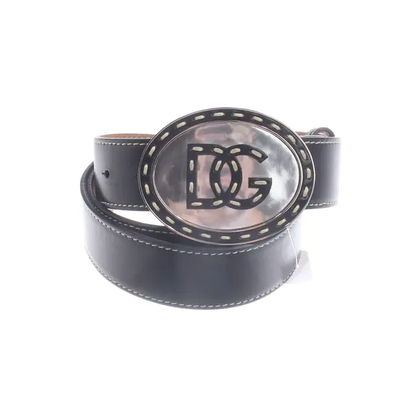Belt, in Black, Leather, Dolce & Gabbana