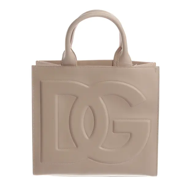 Shopper Bag, in Pink, Leather, Dolce & Gabbana