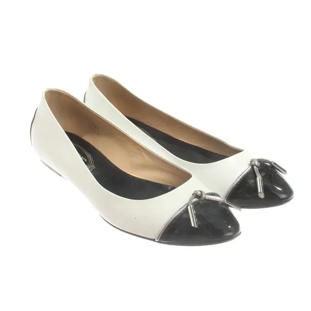 Ballet Flats, in White, Tod´s