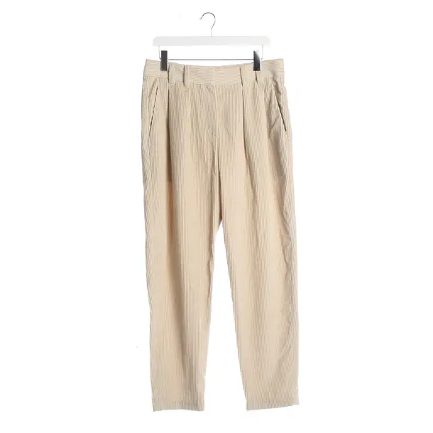 Pants, in Beige, Cotton, Brunello Cucinelli