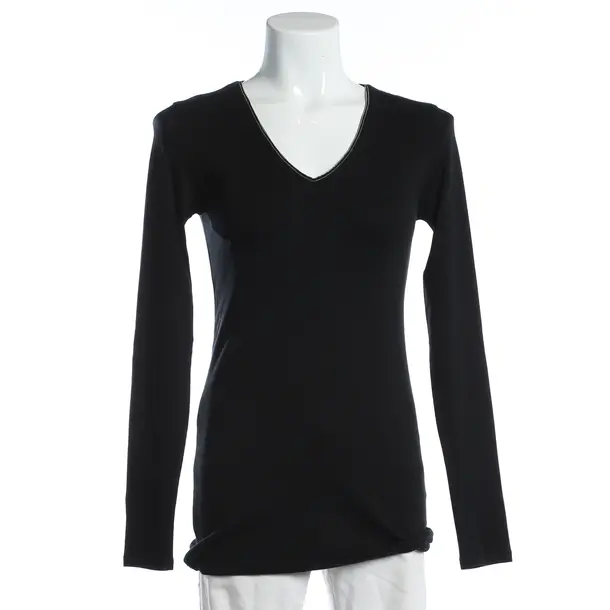 Manica lunga, in Nero, Cotone, Brunello Cucinelli