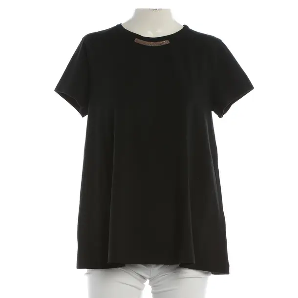 Shirt, in Schwarz, Baumwolle, Brunello Cucinelli