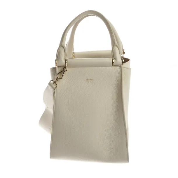 Handbag, in White, Leather, Max Mara