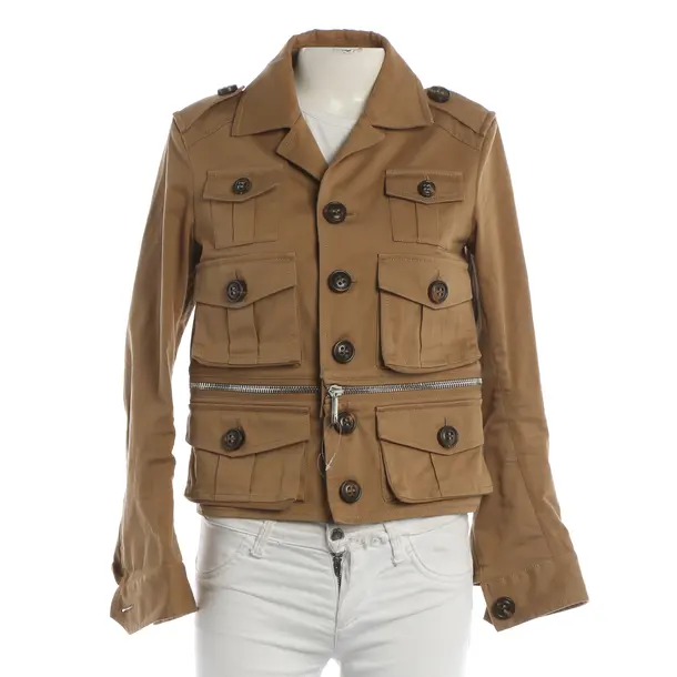 Sommerjacke, in Camel, Baumwolle, Dsquared