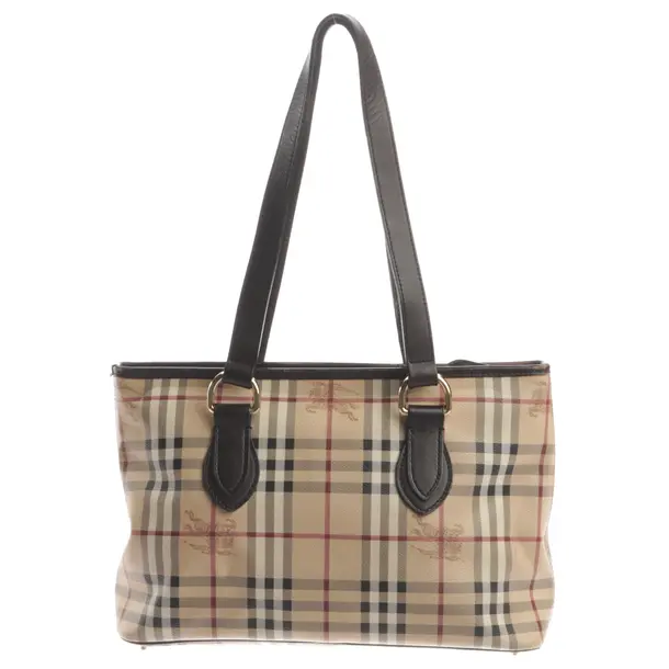 Handtasche, in Mehrfarbig, Leder, Burberry