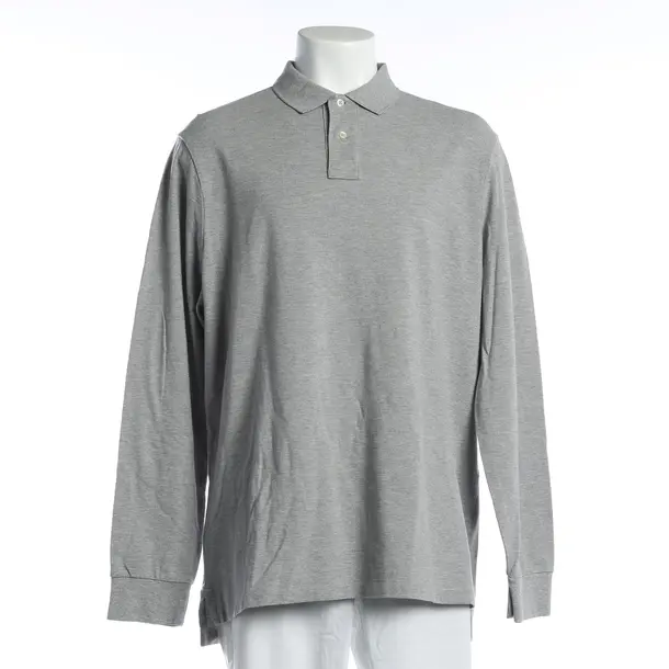 Long Sleeve Shirt, in Gray, Cotton, Polo Ralph Lauren