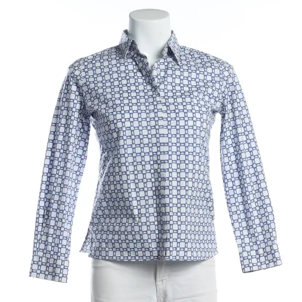 Blouse, in White, Cotton, Caliban
