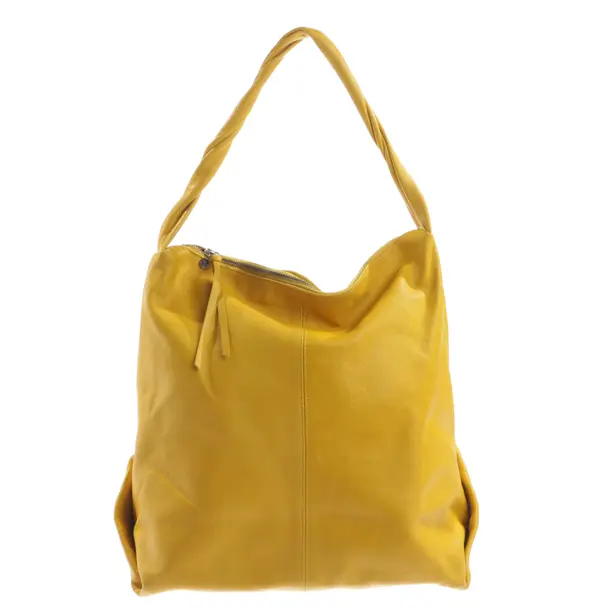Handbag, in Yellow, Leather, Marc Cain