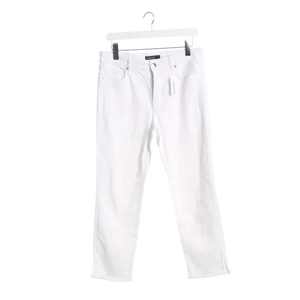 Pants, in White, Cotton, Marc Cain
