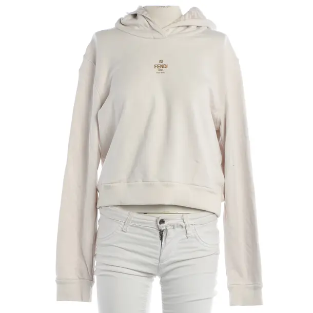 Hoodie, in Beige, Cotton, Fendi