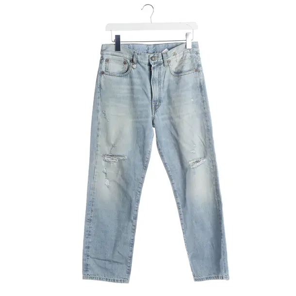 Jeans Straight Fit, in Hellblau, Baumwolle, R13