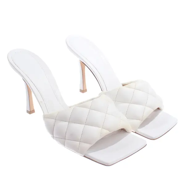 Sandaletten, in Weiß, Bottega Veneta