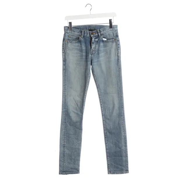 Jeans Skinny, in Blau, Baumwolle, Saint Laurent