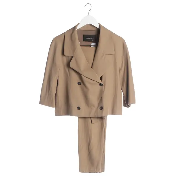 Tailleur pantalone, in Marrone chiaro, Viscosa, Fabiana Filippi
