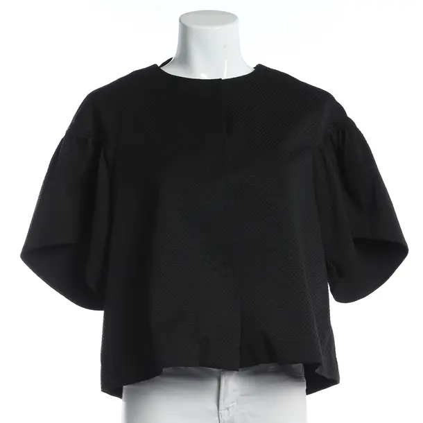 Summer Jacket, in Black, Cotton, Talbot Runhof