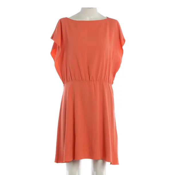 Cocktailkleid, in Dunkelorange, Acetat, Red Valentino