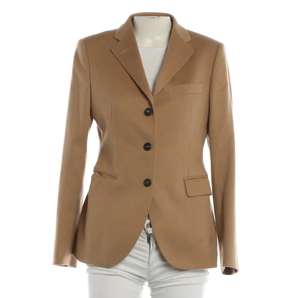 Blazer, in Light Brown, Wool, Tagliatore
