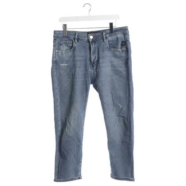 Skinny Jeans, in Blue, Cotton, Elias Rumelis