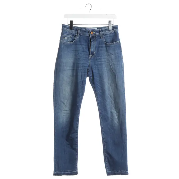 Skinny Jeans, in Blue, Cotton, Jacob Cohen