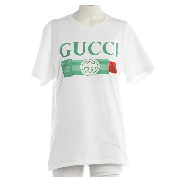 Shirt, in White, Cotton, Gucci