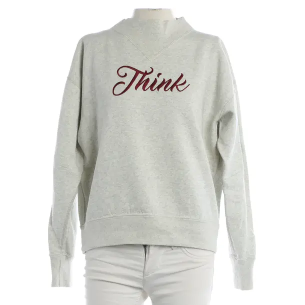 Sweatshirt, in Hellgrau, Baumwolle, Isabel Marant Étoile