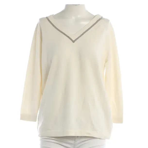 Pullover, in Beige, Wolle, Fabiana Filippi