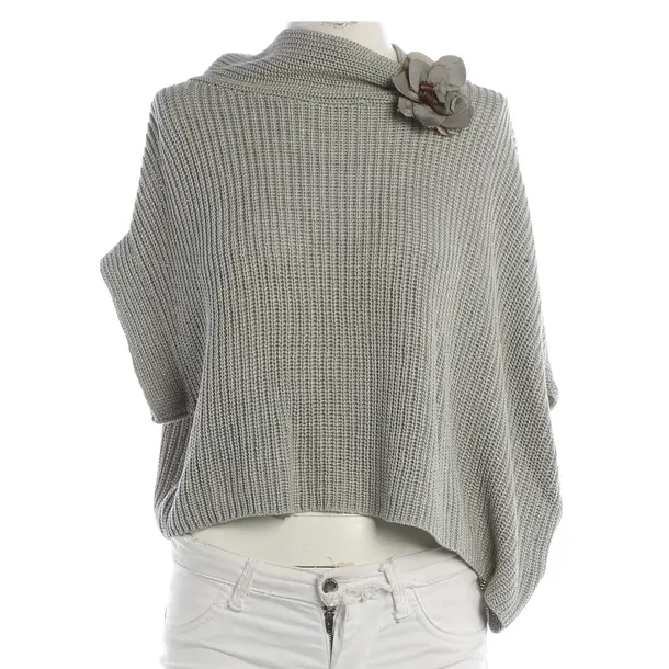 Jumper, in Gray, Cotton, Brunello Cucinelli