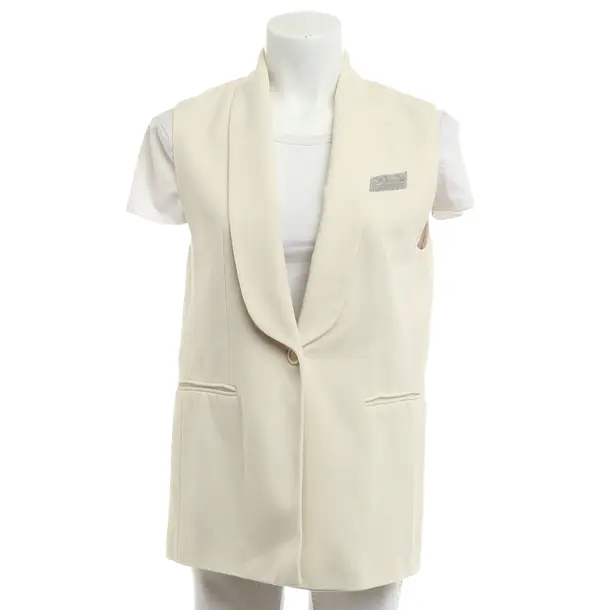 Weste, in Beige, Baumwolle, Brunello Cucinelli