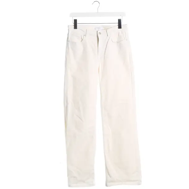 Pants, in Beige, Cotton, Fabiana Filippi