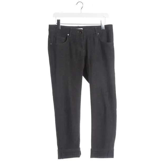 Hose, in Grau, Wolle, Brunello Cucinelli