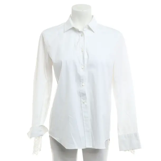 Camicetta, in Bianco, Cotone, Brunello Cucinelli