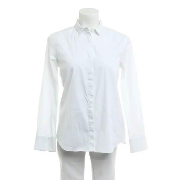Bluse, in Weiß, Baumwolle, Brunello Cucinelli