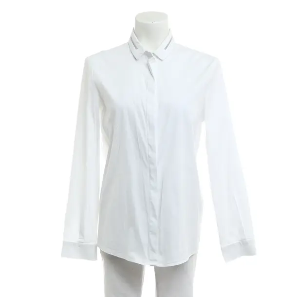 Bluse, in Weiß, Baumwolle, Fabiana Filippi