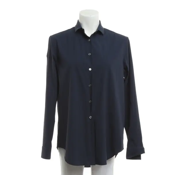 Bluse, in Navy, Polyamid, Caliban