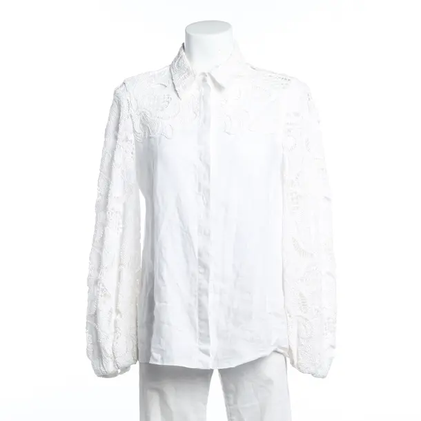 Camicetta, in Bianco, Lino, Dorothee Schumacher