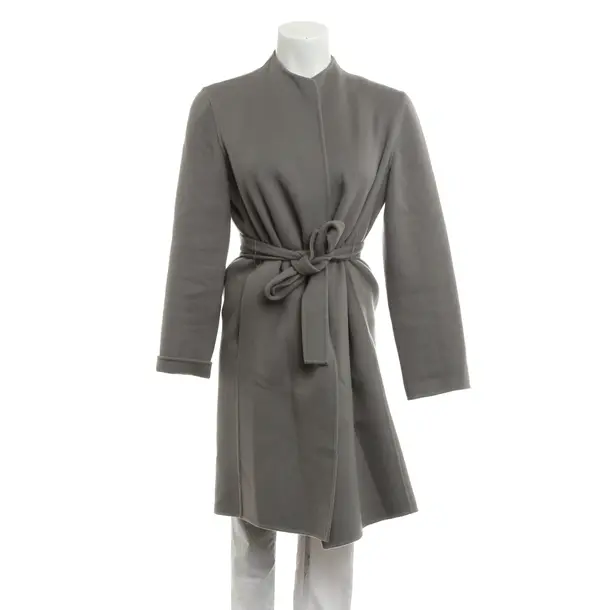 Mid-Season Coat, in Gray, Cashmere, Pauw