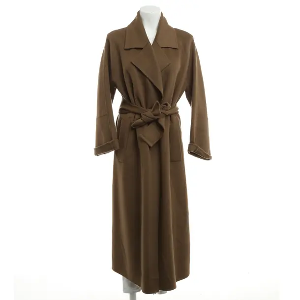 Summer Coat, in Brown, Wool, Odeeh