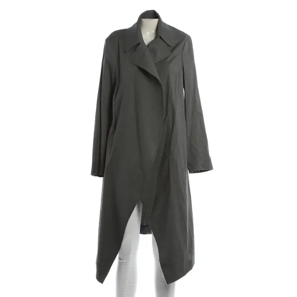 Mid-Season Coat, in Gray, Wool, Antonelli